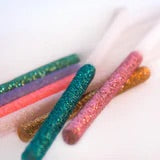 (187135) Multicolour Dipped Glitter Candles