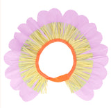 Pastel Flower Paper Bonnets (x 4)