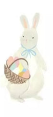Bunny napkins & Easter Basket