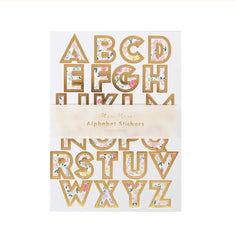 English Garden Alphabet Sticker Sheets (x 10 sheets)