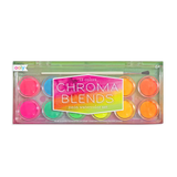 chroma blends watercolor paint set - neon - 12 set