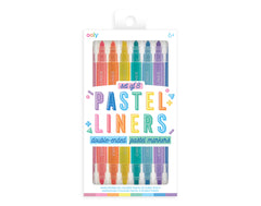 Pastel liners - set of 8