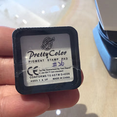 Pretty color pigment stamp pad