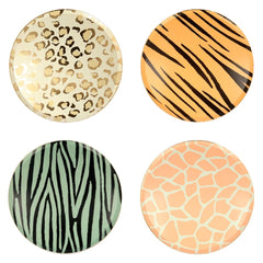 Safari Animal Print Side Plates (set of 8)