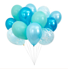 Beautiful Balloons Blue (x 12)