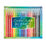 chroma blends watercolor brush markers