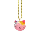 Ltd. Pop Cutie Glitter Kitty Necklaces