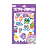 tattoo-palooza temporary tattoos - colorful cats - 3 sheets