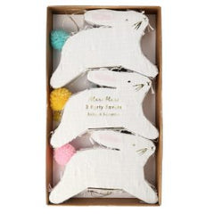 Leaping bunny party favors