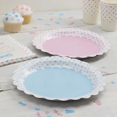 PAPER PLATES - LITTLE LADY OR MINI MISTER