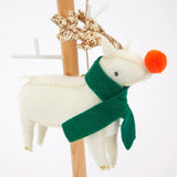 Reindeer Felt Christmas Tree Ornament