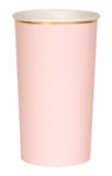 Pale Pink Highball Cups