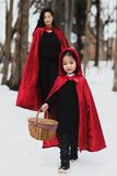 LITTLE RED RIDING HOOD CAPE 3-4