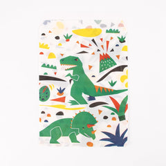 10 Paper bags - Dinosaur