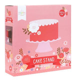 Cake stand: Wave – pink
