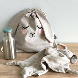Bunny Grey Gym bag / backpack