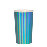 (181990) blue holographic highball cup