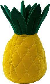 (188944) Pineapple Velvet Cushion