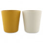 (95-369) PLA cup 2-pack - Mustard