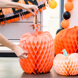 Halloween Honeycomb Pumpkins (x 2)